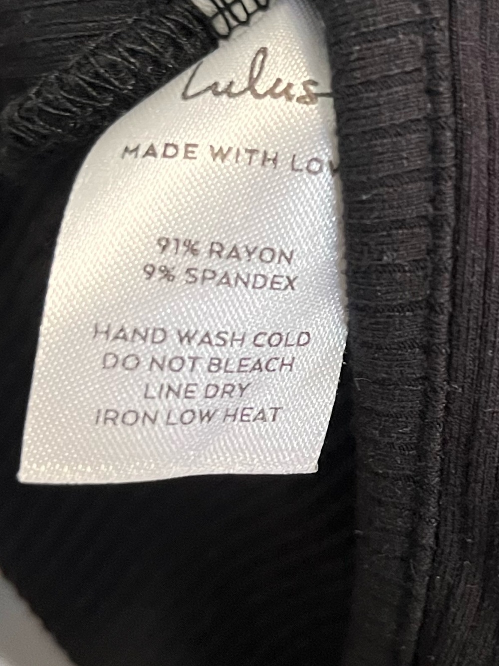 Lulu’s Black Cat Suit XL Black Jumpsuit - Picture 6 of 7